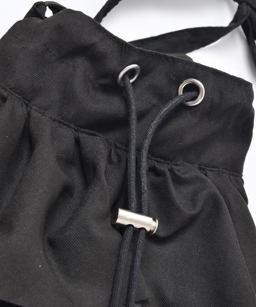 Khaju（カージュ）の「casselini: フリルトート（トートバッグ・レディース・ブラック/ピンク/ブラウン・ONE SIZE）」の14枚目の写真