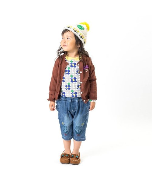 Petit jam(プチジャム)の「秋の3柄長袖Tシャツ(Tシャツ/カットソー・キッズ・ブルー/グレー/オレンジ/パープル/イエロー/ミント・95/110/130/100/120/80/90)」の15枚目の写真