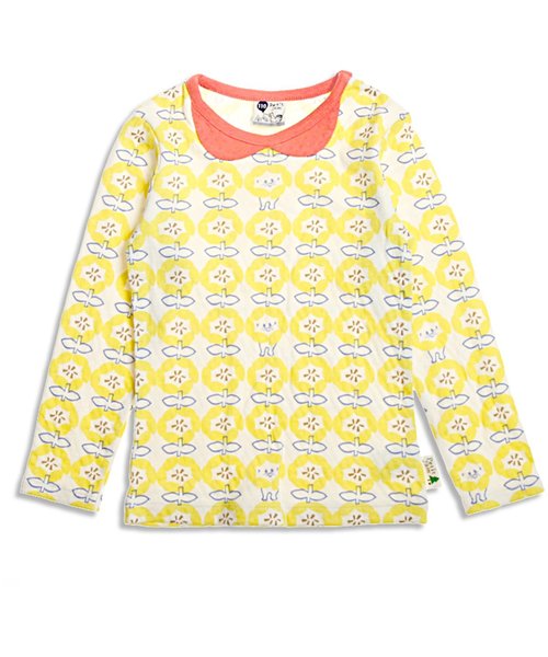 Petit jam(プチジャム)の「秋の3柄長袖Tシャツ(Tシャツ/カットソー・キッズ・ブルー/グレー/オレンジ/パープル/イエロー/ミント・95/110/130/100/120/80/90)」の18枚目の写真