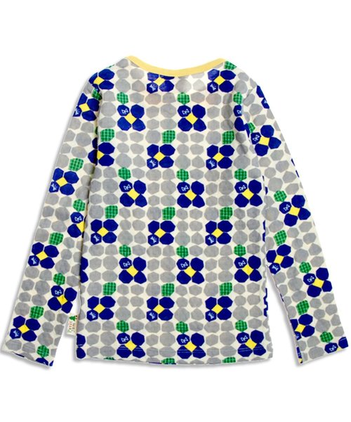 Petit jam(プチジャム)の「秋の3柄長袖Tシャツ(Tシャツ/カットソー・キッズ・ブルー/グレー/オレンジ/パープル/イエロー/ミント・95/110/130/100/120/80/90)」の10枚目の写真