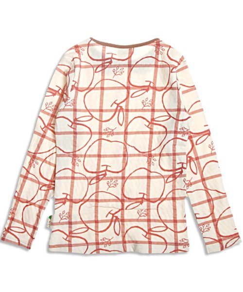 Petit jam(プチジャム)の「秋の3柄長袖Tシャツ(Tシャツ/カットソー・キッズ・ブルー/グレー/オレンジ/パープル/イエロー/ミント・95/110/130/100/120/80/90)」の12枚目の写真