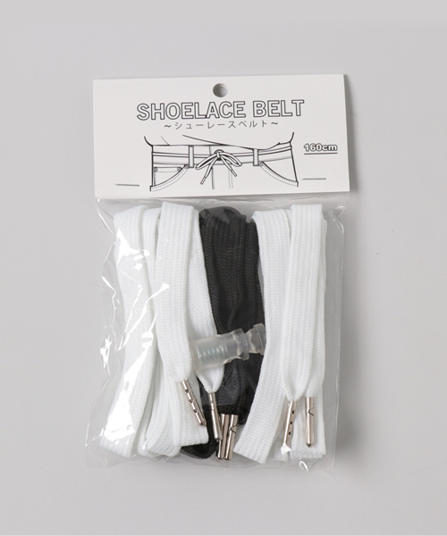 WEGO（ウィゴー）の「WEGO/【3点セット】シューレースベルト（ベルト・メンズ・その他4/その他1/その他2/その他3/その他5・FREE）」の3枚目の写真