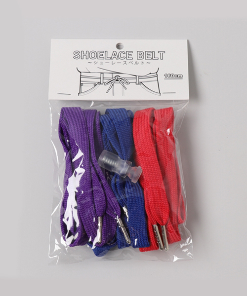 WEGO（ウィゴー）の「WEGO/【3点セット】シューレースベルト（ベルト・メンズ・その他4/その他1/その他2/その他3/その他5・FREE）」の4枚目の写真