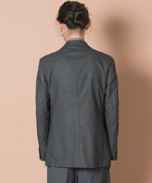 URBAN RESEARCH（アーバンリサーチ）の「URBAN RESEARCH プリントトラベルJKT（テーラードジャケット・メンズ・グレー系その他/ブルー系その他・LARGE/MEDIUM）」の5枚目の写真