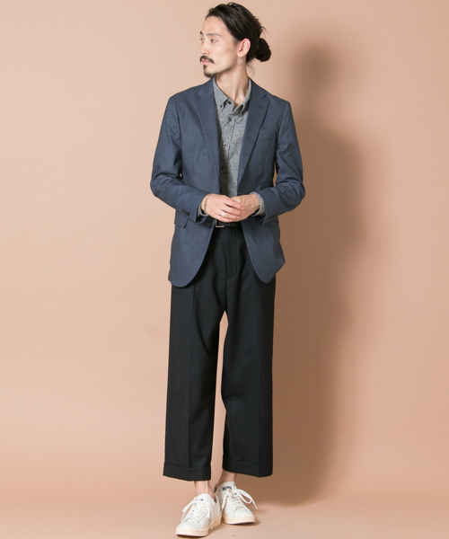 URBAN RESEARCH（アーバンリサーチ）の「URBAN RESEARCH プリントトラベルJKT（テーラードジャケット・メンズ・グレー系その他/ブルー系その他・LARGE/MEDIUM）」の16枚目の写真