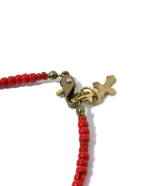 BEAMS（ビームス）の「ROSETTA PRAYER / シングルブレス（ブレスレット・メンズ・ホワイト/ブラック/レッド/ネイビー・ONE SIZE）」の9枚目の写真