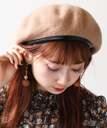 WEGO | WEGO/パイピングベレー帽(ハンチング/ベレー帽)