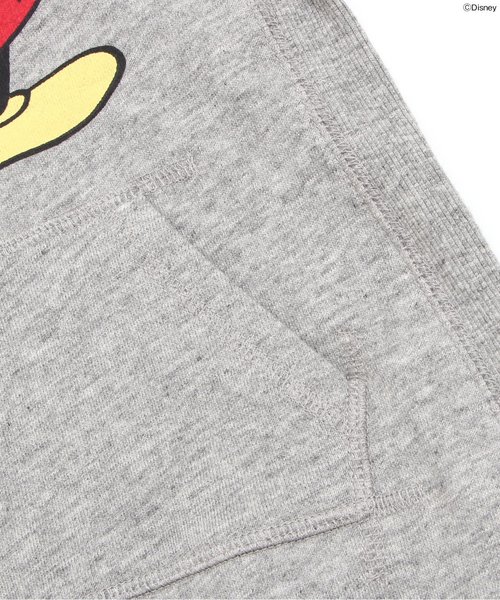 BREEZE（ブリーズ）の「Disney（ディズニー）パーカーワンピ（ワンピース・キッズ・キナリ/グレー/ネイビー・95/120/110/100/140/130/80/90）」の7枚目の写真