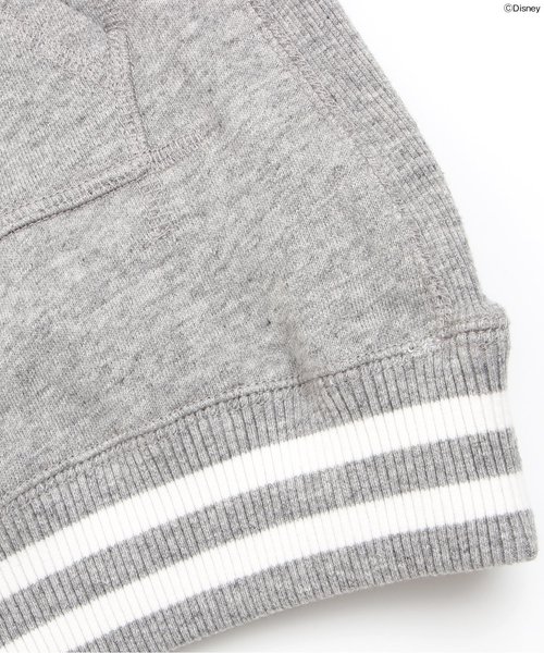 BREEZE（ブリーズ）の「Disney（ディズニー）パーカーワンピ（ワンピース・キッズ・キナリ/グレー/ネイビー・95/120/110/100/140/130/80/90）」の12枚目の写真