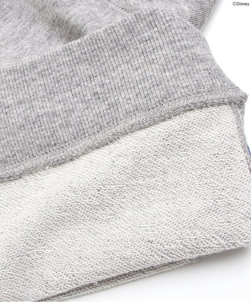 BREEZE（ブリーズ）の「Disney（ディズニー）パーカーワンピ（ワンピース・キッズ・キナリ/グレー/ネイビー・95/120/110/100/140/130/80/90）」の16枚目の写真