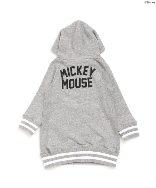 BREEZE（ブリーズ）の「Disney（ディズニー）パーカーワンピ（ワンピース・キッズ・キナリ/グレー/ネイビー・95/120/110/100/140/130/80/90）」の14枚目の写真