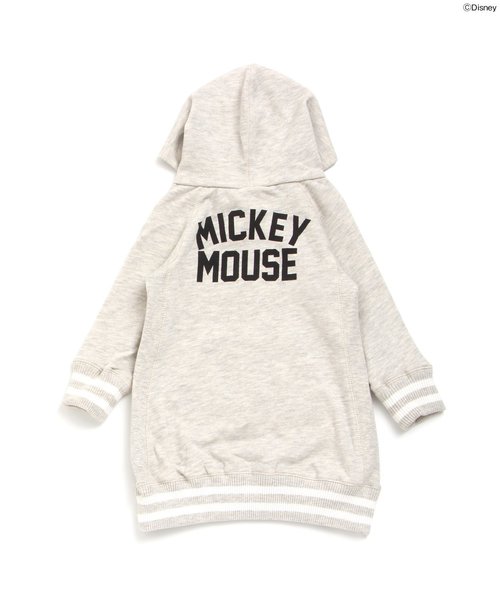 BREEZE（ブリーズ）の「Disney（ディズニー）パーカーワンピ（ワンピース・キッズ・キナリ/グレー/ネイビー・95/120/110/100/140/130/80/90）」の22枚目の写真