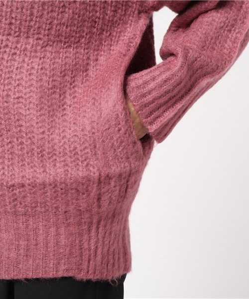 PAGEBOY(ページボーイ)の「モヘア混ロングカーディガン(カーディガン/ボレロ・レディース・ネイビー/ピンク/グレイッシュベージュ・FREE)」の8枚目の写真