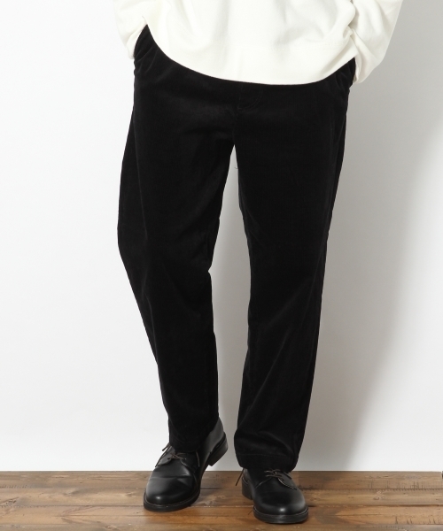 RAGEBLUE（レイジブルー）の「コーデュロイワイドパンツ/773701（その他パンツ・メンズ・ブラック/ダークブラウン/オレンジ・LARGE/MEDIUM）」の2枚目の写真