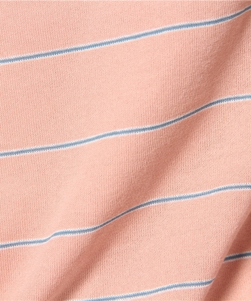 BEAUTY&YOUTH UNITED ARROWS（ビューティーアンドユースユナイテッドアローズ）の「BY ピンボーダー クルーネック S/SL◆（Tシャツ/カットソー・メンズ・ライトピンク/クリーム/コバルトブルー・SMALL/MEDIUM/LARGE/X-LARGE）」の9枚目の写真