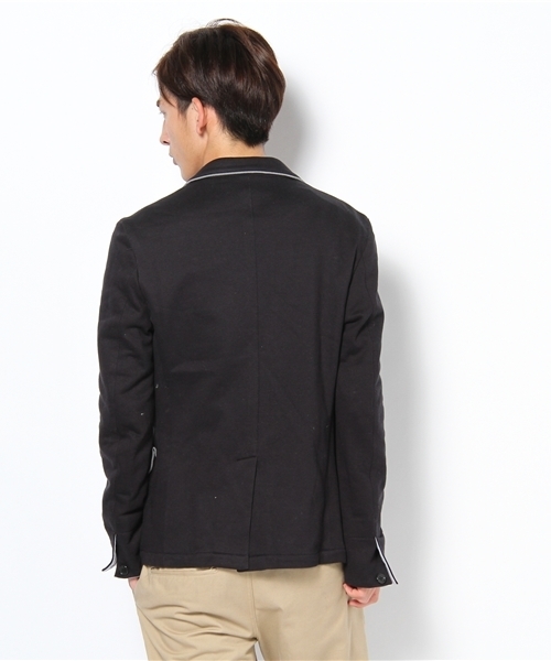 vowels ネイビー テーラードジャケット vowels ネイビー テーラードジャケット