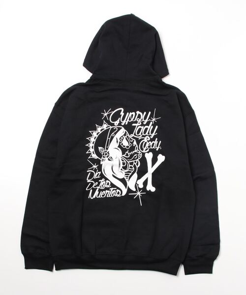 Port（ポート）の「【 eyedy / アイディー 】GYPSY P/O PK（パーカー・メンズ・マルーン/ブラック・LARGE/MEDIUM/X-LARGE/XX-LARGE）」の3枚目の写真