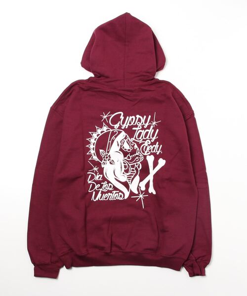 Port（ポート）の「【 eyedy / アイディー 】GYPSY P/O PK（パーカー・メンズ・マルーン/ブラック・LARGE/MEDIUM/X-LARGE/XX-LARGE）」の8枚目の写真