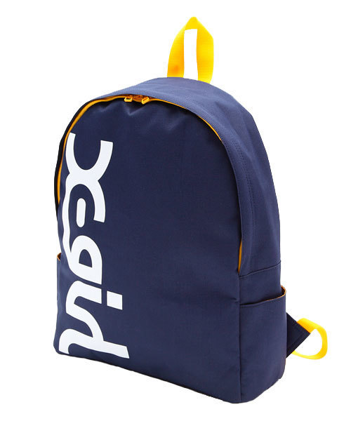 X-girl（エックスガール）の「LOGO BASIC BACKPACK（バックパック/リュック・レディース・ブラック/レッド/グリーン/ネイビー・ONE SIZE）」の3枚目の写真