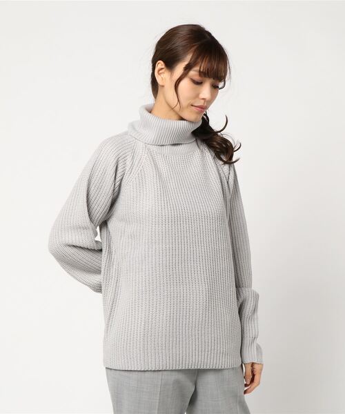 KOBE LETTUCE(コウベレタス)の「ネックが選べる3TYPE畦編みニットトップス(ニット/セーター・レディース・グレー系その他/ピンク系その他2/ブラック系その他/グレー系その他3/ホワイト系その他/グレー系その他2/ホワイト系その他2/ピンク系その他/ピンク系その他3/ブラック系その他2/ホワイト系その他3/ブラック系その他3・FREE)」の9枚目の写真