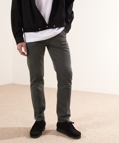 EMMA CLOTHES(エマクローズ)の「TRストレッチスリムスラックス(スラックス・メンズ・チャコールグレー/ブラック系その他/ブラック/ネイビー/ベージュ/グレー/ブラウン/ベージュ系その他/モカ/グリーン/ブラウン系その他/ブラウン系その他3/グリーン系その他・L/M/S/XL)」の3枚目の写真