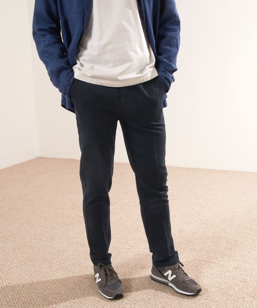 EMMA CLOTHES(エマクローズ)の「TRストレッチスリムスラックス(スラックス・メンズ・チャコールグレー/ブラック系その他/ブラック/ネイビー/ベージュ/グレー/ブラウン/ベージュ系その他/モカ/グリーン/ブラウン系その他/ブラウン系その他3/グリーン系その他・L/M/S/XL)」の13枚目の写真