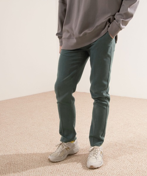EMMA CLOTHES(エマクローズ)の「TRストレッチスリムスラックス(スラックス・メンズ・チャコールグレー/ブラック系その他/ブラック/ネイビー/ベージュ/グレー/ブラウン/ベージュ系その他/モカ/グリーン/ブラウン系その他/ブラウン系その他3/グリーン系その他・L/M/S/XL)」の11枚目の写真