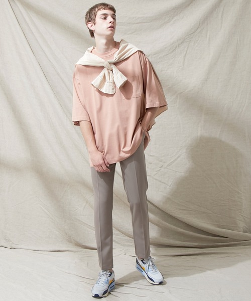EMMA CLOTHES(エマクローズ)の「TRストレッチスリムスラックス(スラックス・メンズ・チャコールグレー/ブラック系その他/ブラック/ネイビー/ベージュ/グレー/ブラウン/ベージュ系その他/モカ/グリーン/ブラウン系その他/ブラウン系その他3/グリーン系その他・L/M/S/XL)」の9枚目の写真