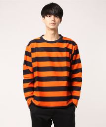 UNITED TOKYO | ハイカウントラッセルボーダーロングスリーブTEE(Tシャツ/カットソー)
