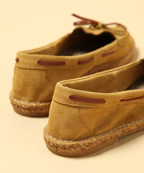 green label relaxing（グリーンレーベルリラクシング）の「GAIMO レザーモカシンシューズ（モカシン/デッキシューズ・レディース・ベージュ/ネイビー/レッド・37/38/39）」の9枚目の写真