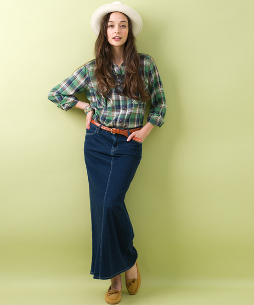 green label relaxing（グリーンレーベルリラクシング）の「GAIMO レザーモカシンシューズ（モカシン/デッキシューズ・レディース・ベージュ/ネイビー/レッド・37/38/39）」の12枚目の写真