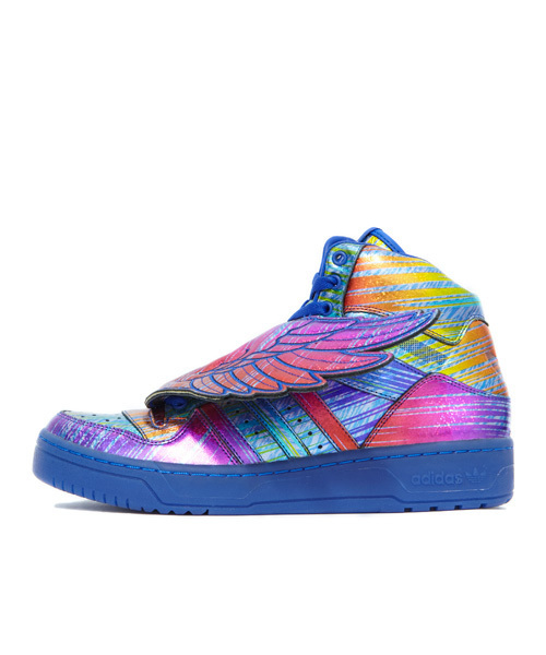 adidas Originals（アディダスオリジナルス）の「2013 アディダス×ジェレミースコット JS WINGS マルチ ラメ メタリック（スニーカー・レディース・マルチ・22.5cm/23cm/23.5cm/24cm/24.5cm/25cm/26cm/26.5cm/27cm/27.5cm/28cm/28.5cm/29cm）」の2枚目の写真