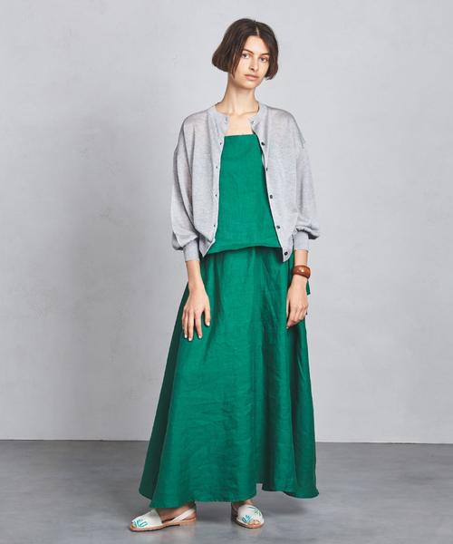 UNITED ARROWS（ユナイテッドアローズ）の「SFL スパーク カーディガン†（カーディガン/ボレロ・レディース・ライトグレー/ダークグレー/イエロー・FREE）」の10枚目の写真