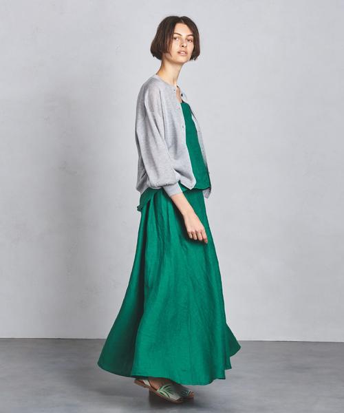 UNITED ARROWS（ユナイテッドアローズ）の「SFL スパーク カーディガン†（カーディガン/ボレロ・レディース・ライトグレー/ダークグレー/イエロー・FREE）」の16枚目の写真