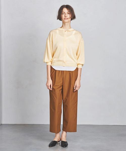 UNITED ARROWS（ユナイテッドアローズ）の「SFL スパーク カーディガン†（カーディガン/ボレロ・レディース・ライトグレー/ダークグレー/イエロー・FREE）」の18枚目の写真