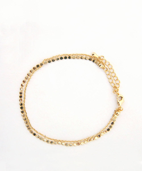 colleca la（コレカラ）の「[選べる3type]2連チェーンアンクレット（アンクレット・レディース・A/B/C・FREE）」の11枚目の写真