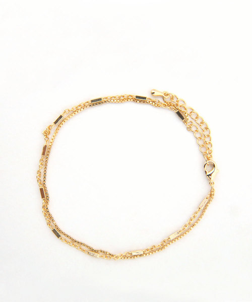 colleca la（コレカラ）の「[選べる3type]2連チェーンアンクレット（アンクレット・レディース・A/B/C・FREE）」の12枚目の写真