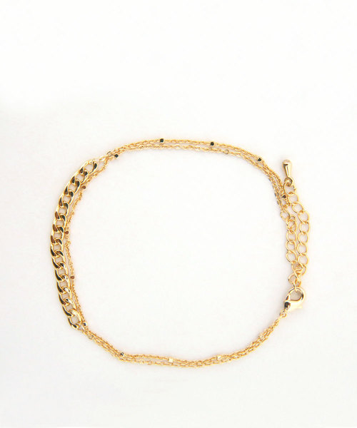 colleca la（コレカラ）の「[選べる3type]2連チェーンアンクレット（アンクレット・レディース・A/B/C・FREE）」の13枚目の写真