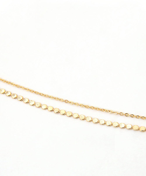 colleca la（コレカラ）の「[選べる3type]2連チェーンアンクレット（アンクレット・レディース・A/B/C・FREE）」の14枚目の写真