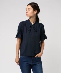 earth music&ecology | ・ボウタイブラウス(シャツ/ブラウス)