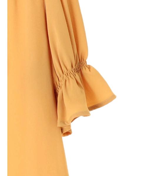 earth music&ecology（アースミュージックアンドエコロジー）の「・ボウタイブラウス（シャツ/ブラウス・レディース・ブラック/ネイビー/アイボリー/イエロー・FREE）」の16枚目の写真