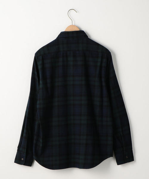 coen(コーエン)の「ブルックリンチェックワークネルシャツ(シャツ/ブラウス・メンズ・ネイビー/レッド/ダークグレー・SMALL/MEDIUM/LARGE/X-LARGE)」の5枚目の写真