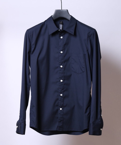 wjk(ダヴルジェイケイ)の「【入荷禁止】broad regular shirt(シャツ/ブラウス・メンズ・ブルー/ホワイト/ネイビー・MEDIUM/SMALL/LARGE/X-LARGE)」の18枚目の写真