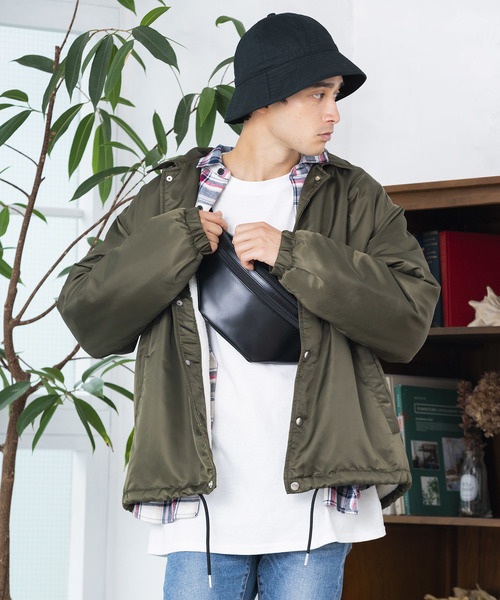 WEGO(ウィゴー)の「WEGO/ダブルZIPリングウエストバッグ(ボディバッグ/ウエストポーチ・レディース・ブラック/シルバー/その他1・FREE)」の19枚目の写真