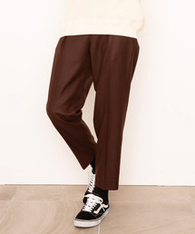 markaware | 【MARKAWARE】FRONT PLEATED PEGTOP(スラックス)