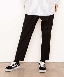 markaware | 【MARKAWARE】FRONT PLEATED PEGTOP(スラックス)