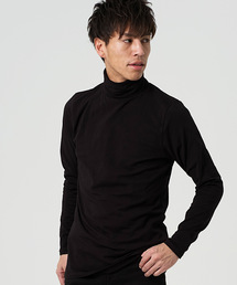 GOSTAR DE FUGA | ベア天竺タートルネック長袖カットソー/Tシャツ(Tシャツ/カットソー)