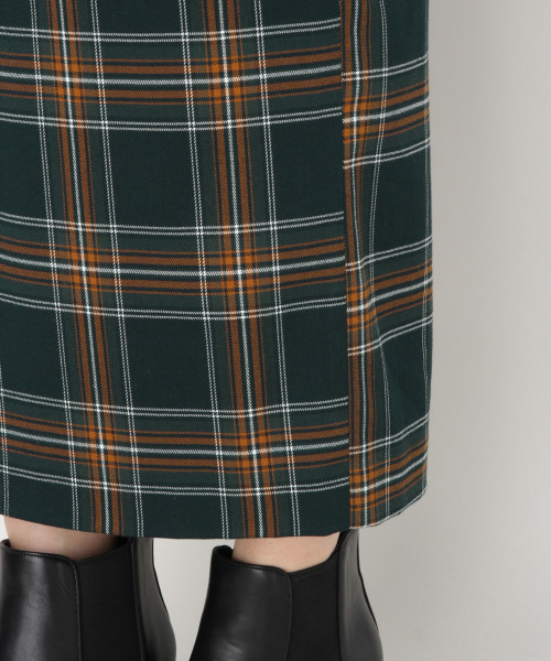 LOWRYS FARM（ローリーズファーム）の「タータンチェックタイトスカート　816531（スカート・レディース・ブラック/ベージュ/グリーン/パープル・MEDIUM/LARGE）」の10枚目の写真