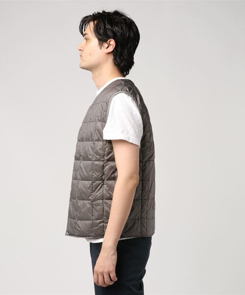 TAION（タイオン）の「TAION V NECK BUTTON DOWN VEST (TAION-001)（ダウンベスト・メンズ・ブラック/ネイビー/グレー・SMALL/MEDIUM/LARGE/X-LARGE/XX-LARGE）」の17枚目の写真