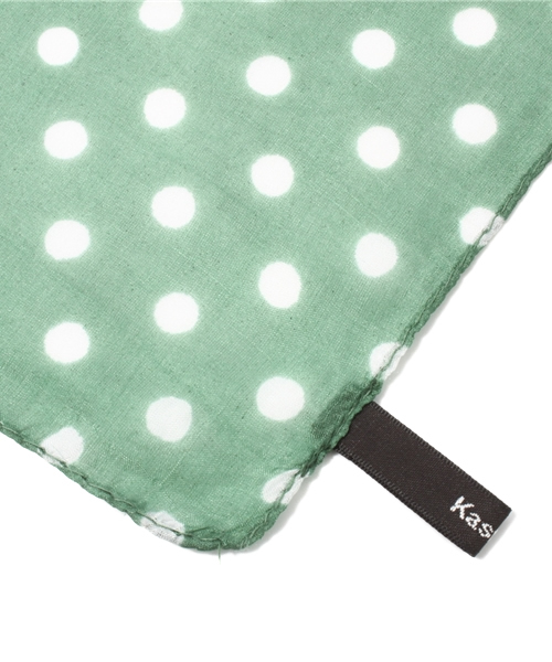 Kastane（カスタネ）の「A&Aバンダナ（リング・レディース・グリーン・FREE）」の3枚目の写真